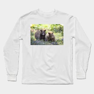 Cinnamon bear cubs Long Sleeve T-Shirt